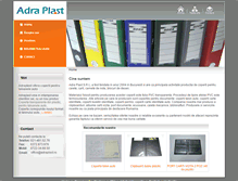 Tablet Screenshot of adraplast.ro